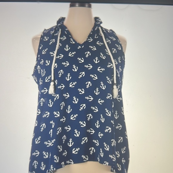 Liberty love Nautical style summer top - Picture 1 of 8
